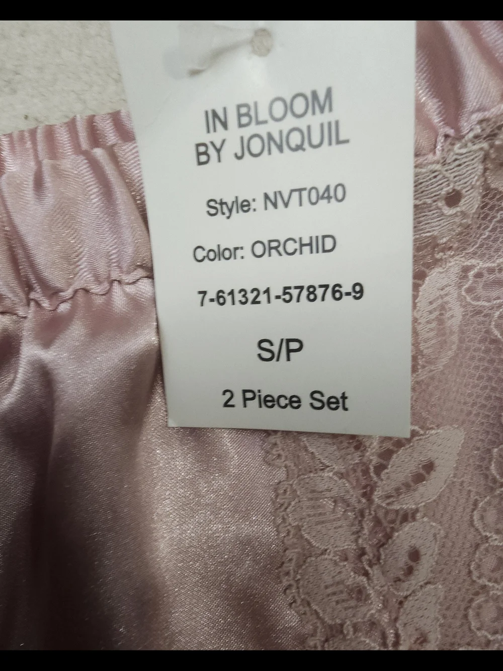 In Bloom By Jonquil Satin Lace Sleep Shorts - Blush Pink